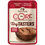 Wellness CORE Tiny Tasters Minced Chicken & Beef Wet Cat Food Pouch
