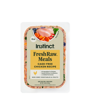 Instinct FreshRaw Meals Cage-Free Chicken Recipe Adult Dog Food 8 oz