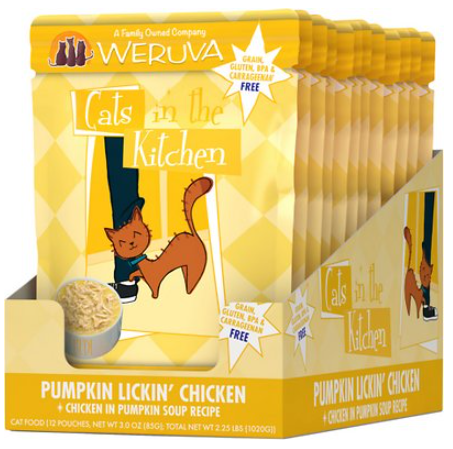 Weruva Cats In The Kitchen Pumpkin Lickin' Chicken Grain-Free Wet Cat Food