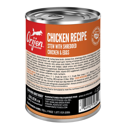 Orijen Chicken Stew Canned Dog Food