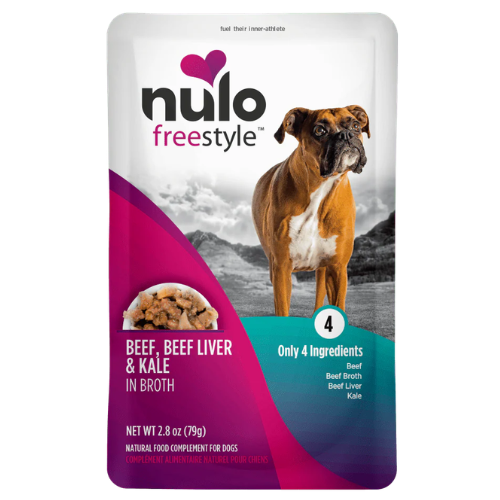 Nulo Freestyle Grain-Free Beef & Kale Dog Pouch