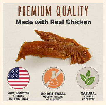 Cadet Gourmet Real Chicken Breast Dog Treats