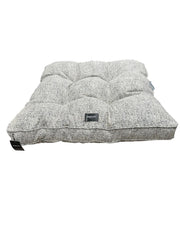 Kenneth Cole Gray Fleck Gusset Pet Bed 36 in