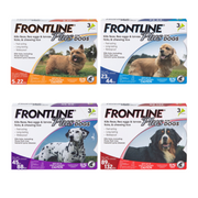 Merial Frontline Plus Flea & Tick Treatment 3 pack