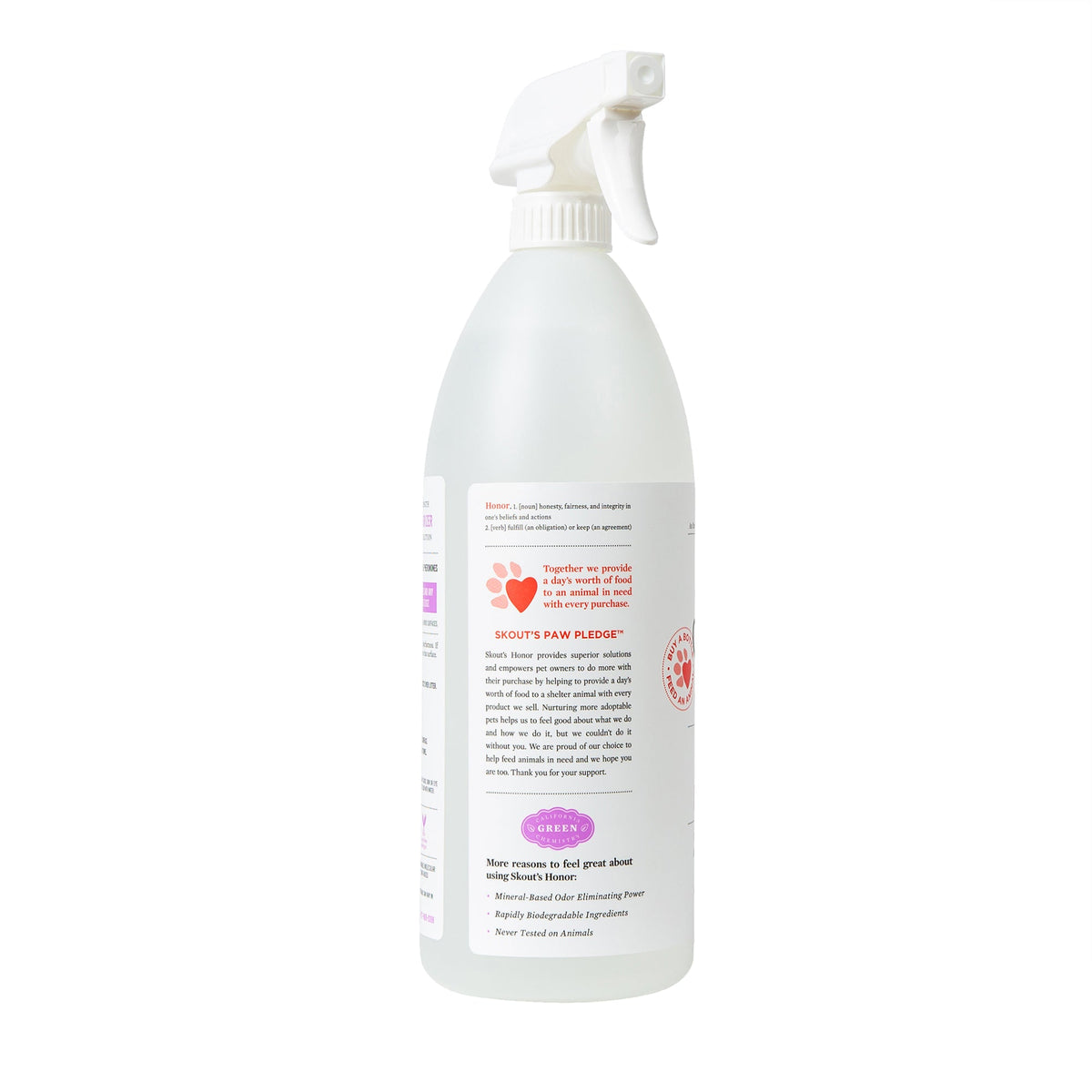 Skout's Honor Professional Strength Cat Litter Box Deodorizer Spray 35 oz