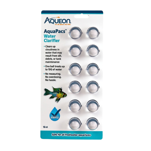 Aqueon Aquapacs Water Clarifier 12 pk