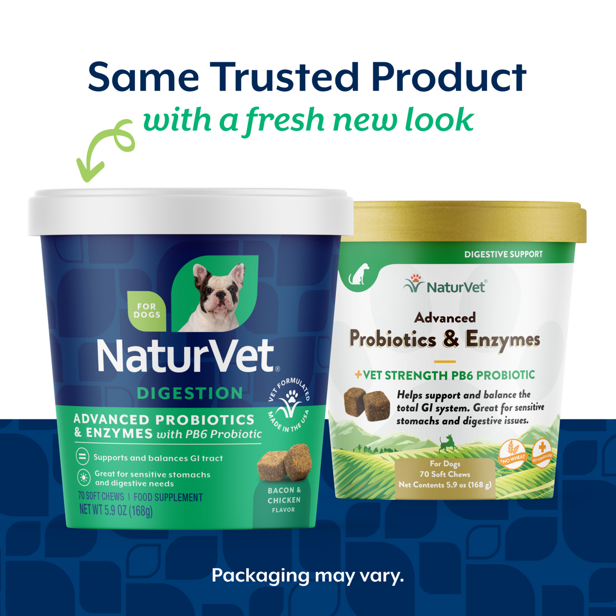 Naturvet Advanced Probiotics & Enzymes Plus Vet Strength PB6 Probiotic Dog Soft Chews