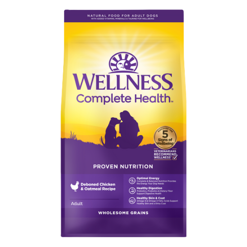 Wellness Complete Health Adult Deboned Chicken & Oatmeal Recipe Dry Dog Food