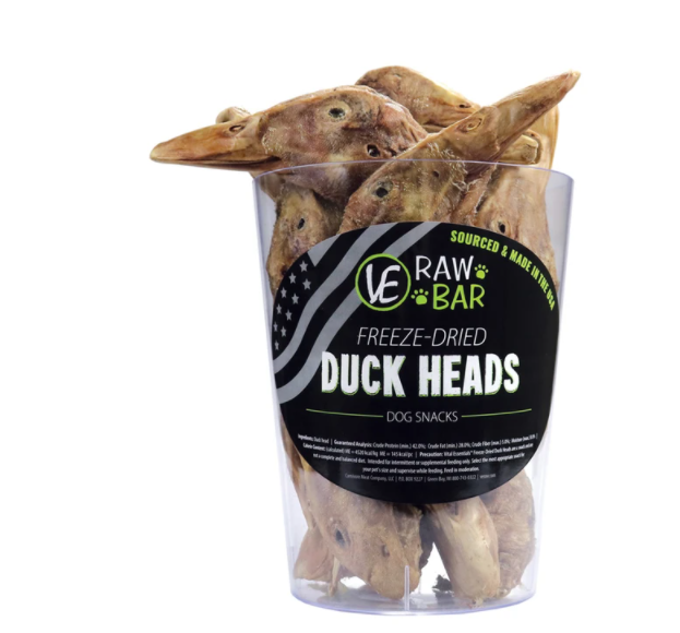 Vital Essentials Freeze-Dried Duck Heads