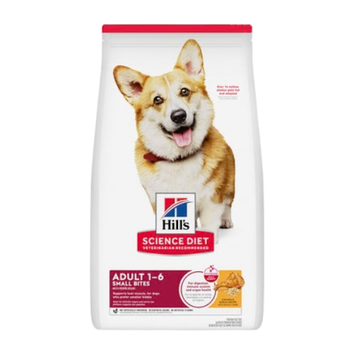 Hill's Science Diet Adult 1-6 Small Bites Chicken & Barley Recipe Dry Dog Food