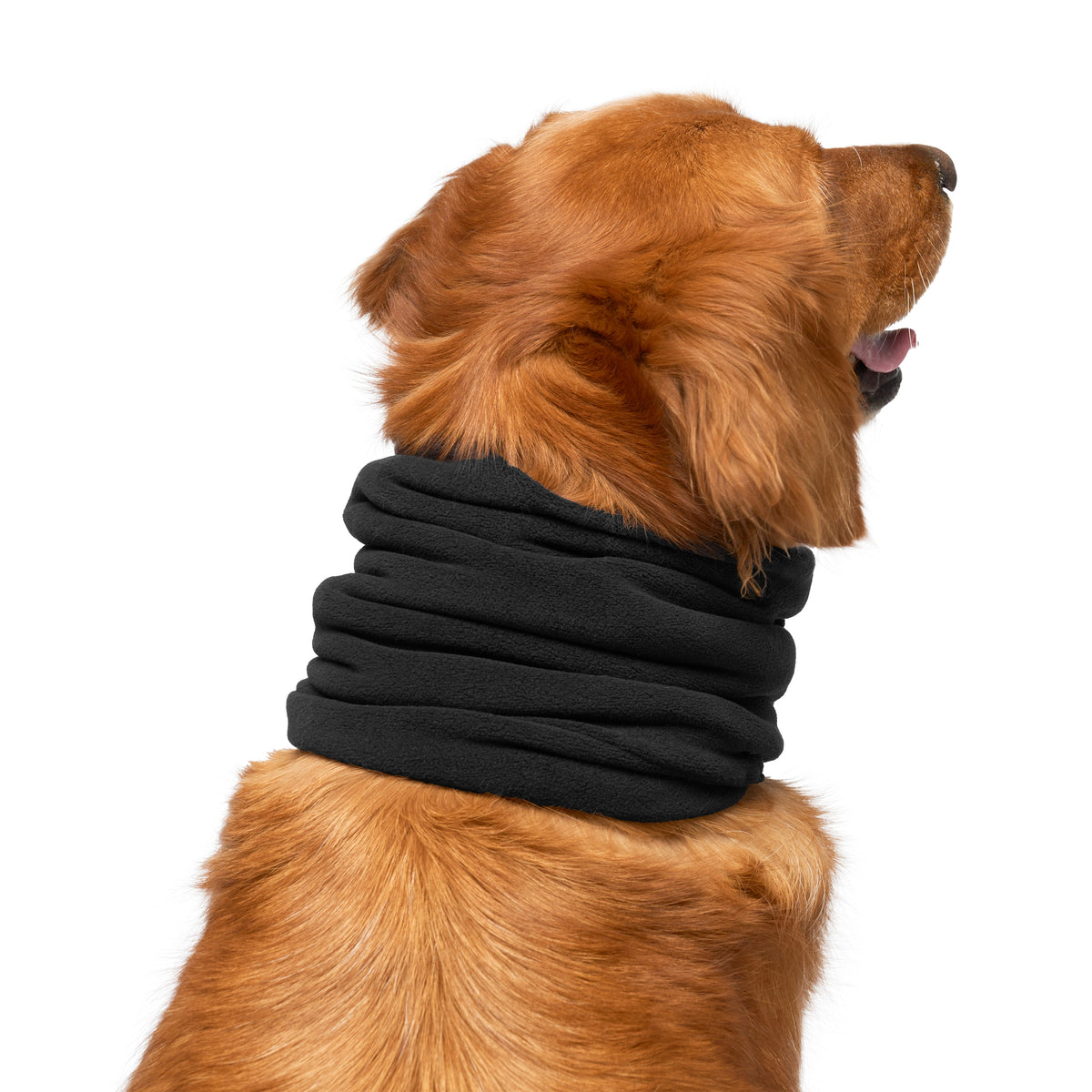 Canada Pooch Black Thermal Snood Scarf for Dogs