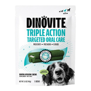 Dinovite Dental Chews for Dogs - Medium 5 ct