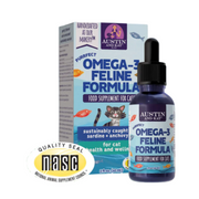 Austin & Kat Purrfect Omega-3 Feline Health & Wellness Formula Food Supplement for Cats 2 oz