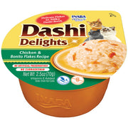 Inaba Dashi Delights Chicken & Bonito Flakes Recipe Wet Cat Treat 2.5 oz