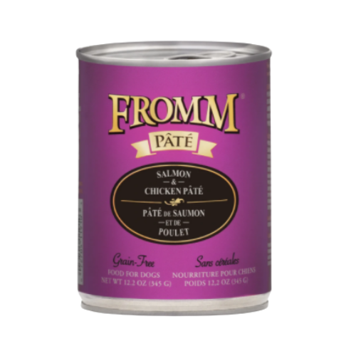 Fromm Gold Salmon & Chicken Pate Grain-Free Canned Dog Food