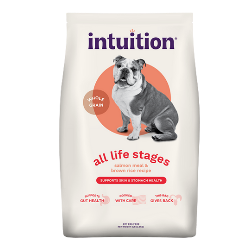 Intuition All Life Stages Salmon Meal & Brown Rice Sensitive Skin & Stomach Health Dry Dog Food