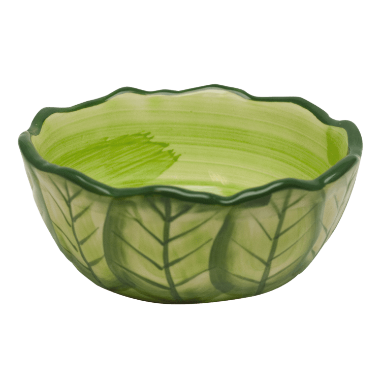 Kaytee Vege-T-Bowl Cabbage Shaped Bowl For Small Animals 6 in