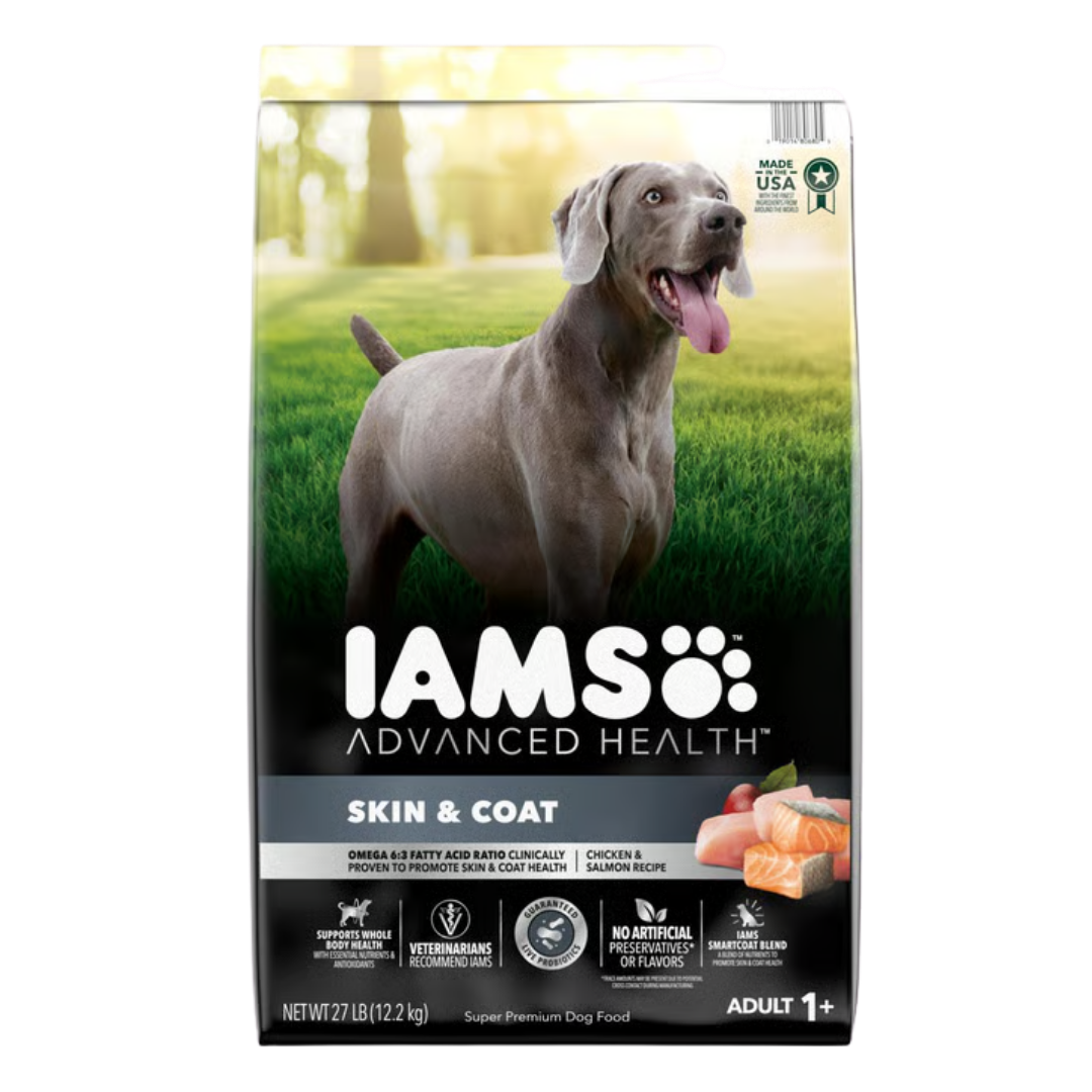 Iams Advanced Health Skin & Coat Chicken & Salmon Recipe Dry Dog Food
