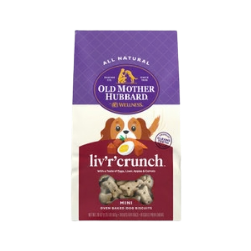 Old Mother Hubbard Liv'R'Crunch Mini Dog Biscuits 20 oz