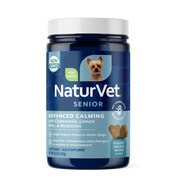 Naturvet Senior Advanced Calming Aid Dog Soft Chews 60 ct