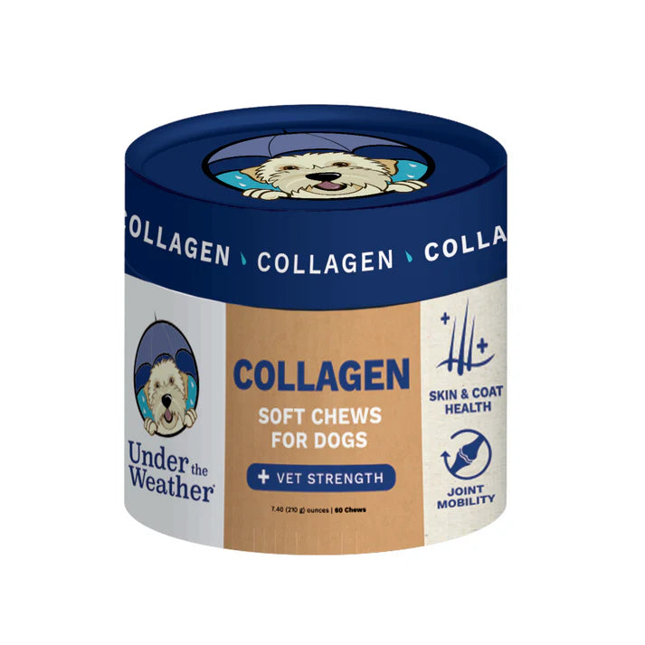 Under The Weather Collagen Soft Chews for Dogs 60 ct