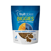 Fruitables Biggies with Real Pumpkin & Blueberry Dog Treats 16 oz