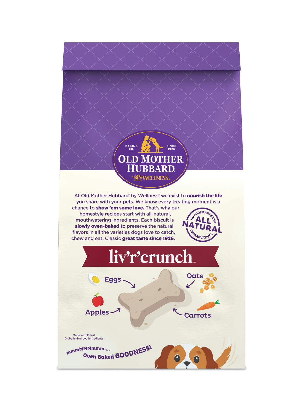 Old Mother Hubbard Liv'R'Crunch Mini Dog Biscuits 20 oz