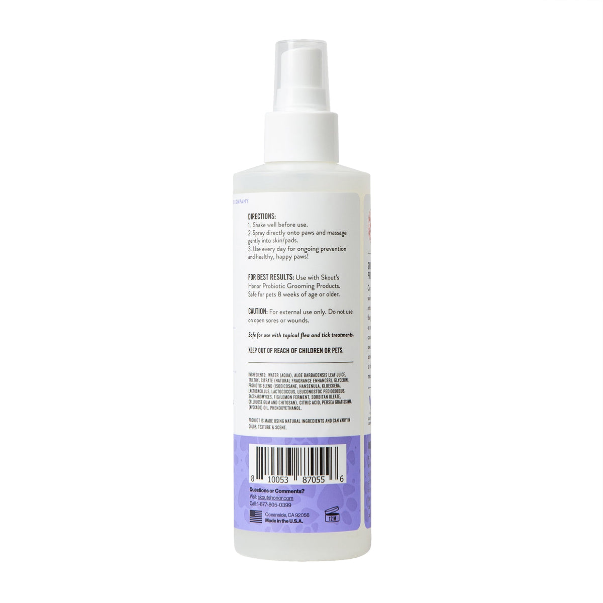 Skout's Honor Probiotic Paw Spray for Dogs & Cats 8 oz