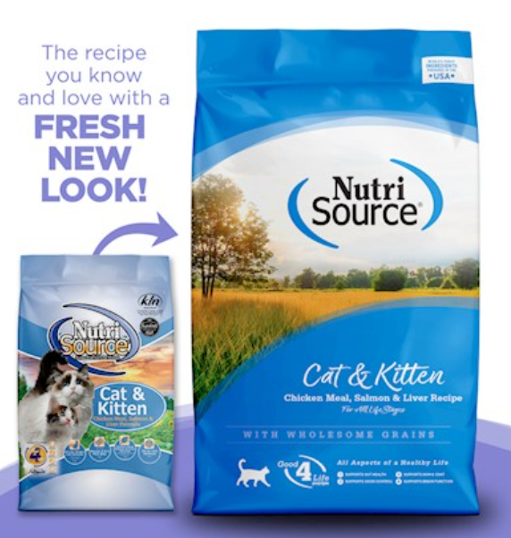 Nutrisource Cat & Kitten Chicken Meal, Salmon, & Liver Recipe Dry Cat Food