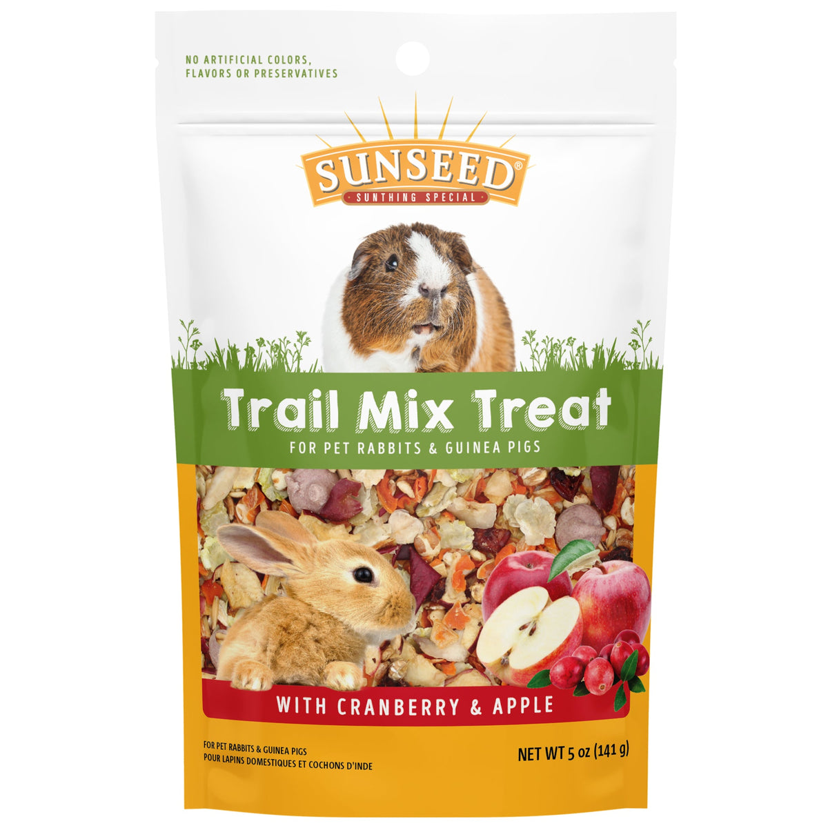 Sunseed Vita Prima Cranberry Raisin Trail Mix Treat For Small Animals 5 oz