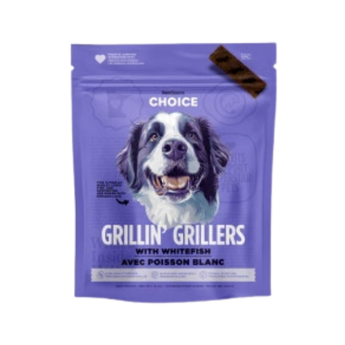 Nutrisource Whitefish Grillin' Grillers Dog Treats 12 oz