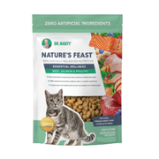 Dr. Marty Nature's Feast Essential Wellness Beef, Salmon & Sweet Potato Freeze-Dried Raw Cat Food 5.5 oz