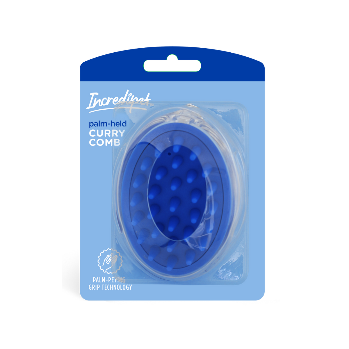 Incredipet Palm Rubber Curry Comb