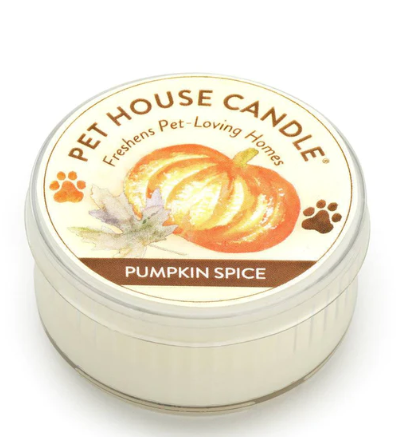 Pet House Pumpkin Spice Mini Candle 1.5 oz