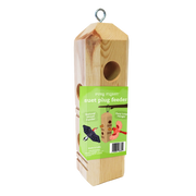 Pure Flight Suet Plug Wood Bird Feeder
