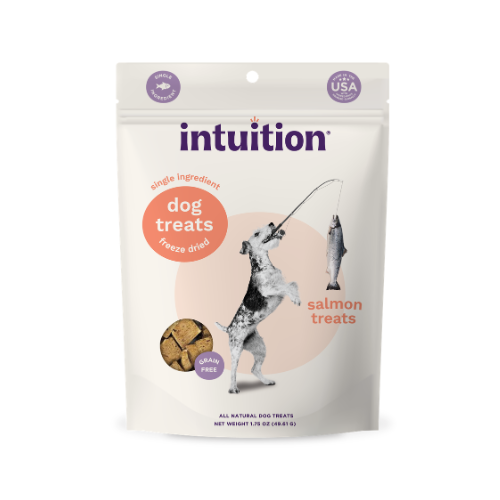 Intuition Freeze-Dried Salmon Dog Treats 1.75 oz