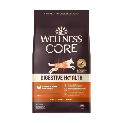 Wellness Core Digestive Health Chicken & Brown Rice Recipe Dry Dog Food