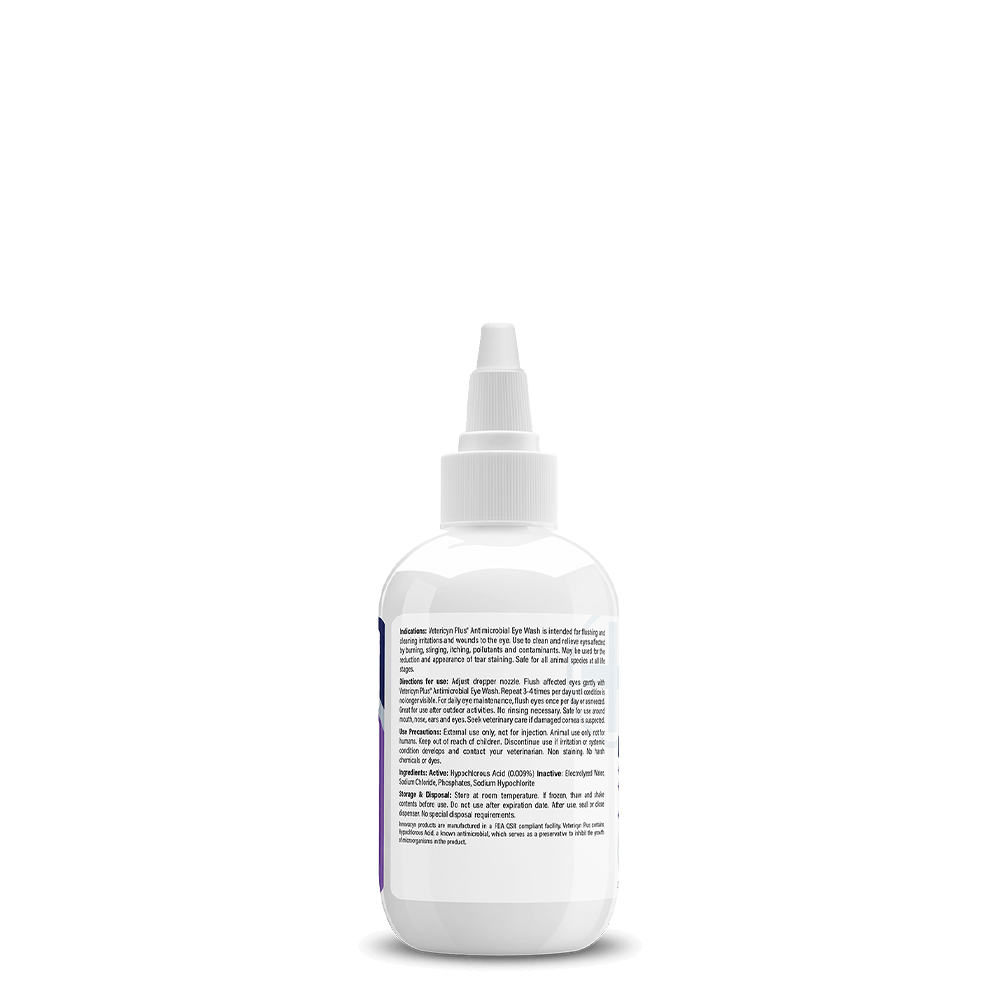 Vetericyn Plus Antimicrobial All Animal Eye Wash 3 oz
