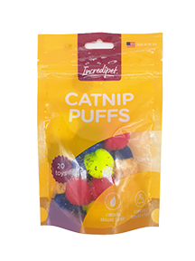 Incredipet Catnip Puffs Cat Toy