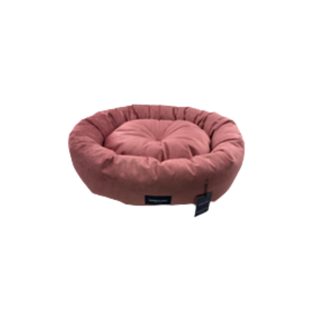 Kenneth Cole Upholstery Round Pet Bed, 28 inch