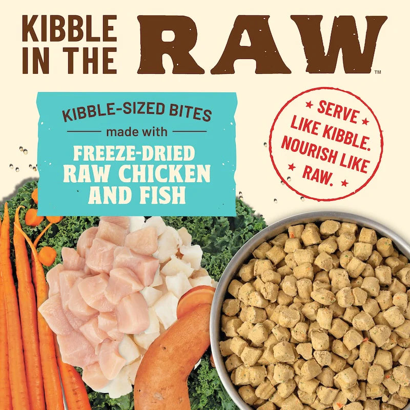 Primal Kibble in the Raw Chicken & Fish Recipe Dry Cat Food 1.5 lb
