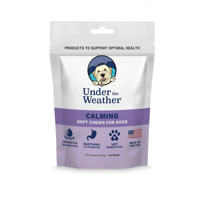 Under The Weather Calming Soft Chews for Dogs 60 ct