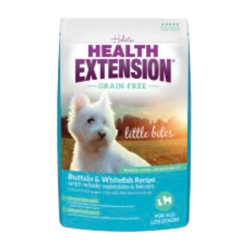 Health Extension Little Bites Grain-Free Buffalo & Whitefish All Life Stages Dry Dog Food