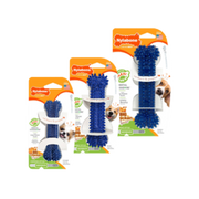 Nylabone Flexi Chew Gumabone Textured Dental Bone Dog Chew Toy