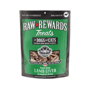Northwest Naturals Raw Rewards Treats Freeze Dried Lamb Liver for Dogs & Cats 3 oz