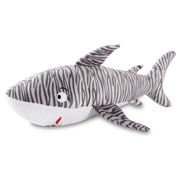 Pet Fringe Studio Summer Sir Munch A'Lot Plush Shark Dog Toy 19 in