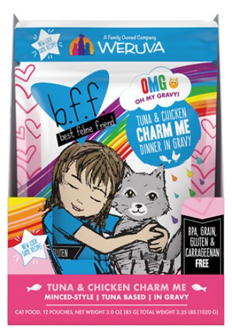 Weruva B.F.F. Oh My Gravy Devour Me Tuna & Duck Dinner In Gravy Grain-Free Wet Cat Food