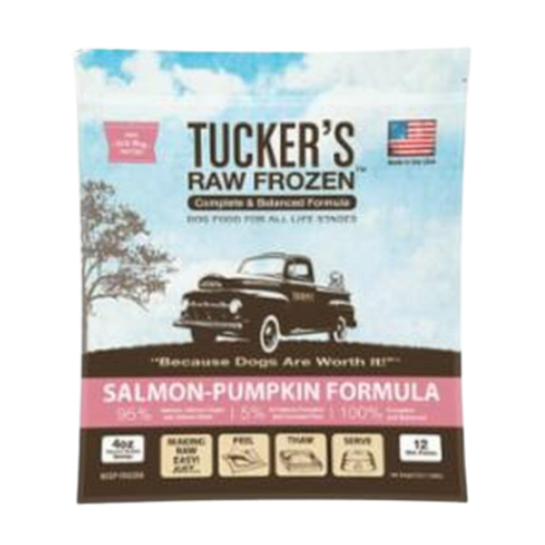 Tucker's Raw Frozen Salmon Pumpkin Complete & Balanced Dog Food