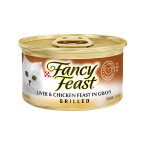 Fancy Feast Grilled Liver & Chicken Feast In Gravy Canned Cat Food