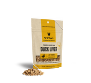 Vital Essentials VitalCat Duck Liver Freeze-Dried Cat Treats .9 oz